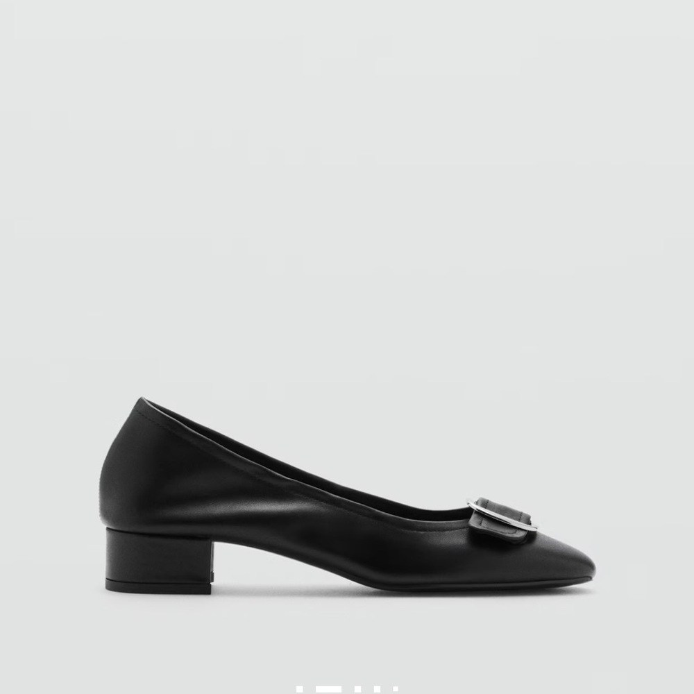 Mango Black Women's Loafers